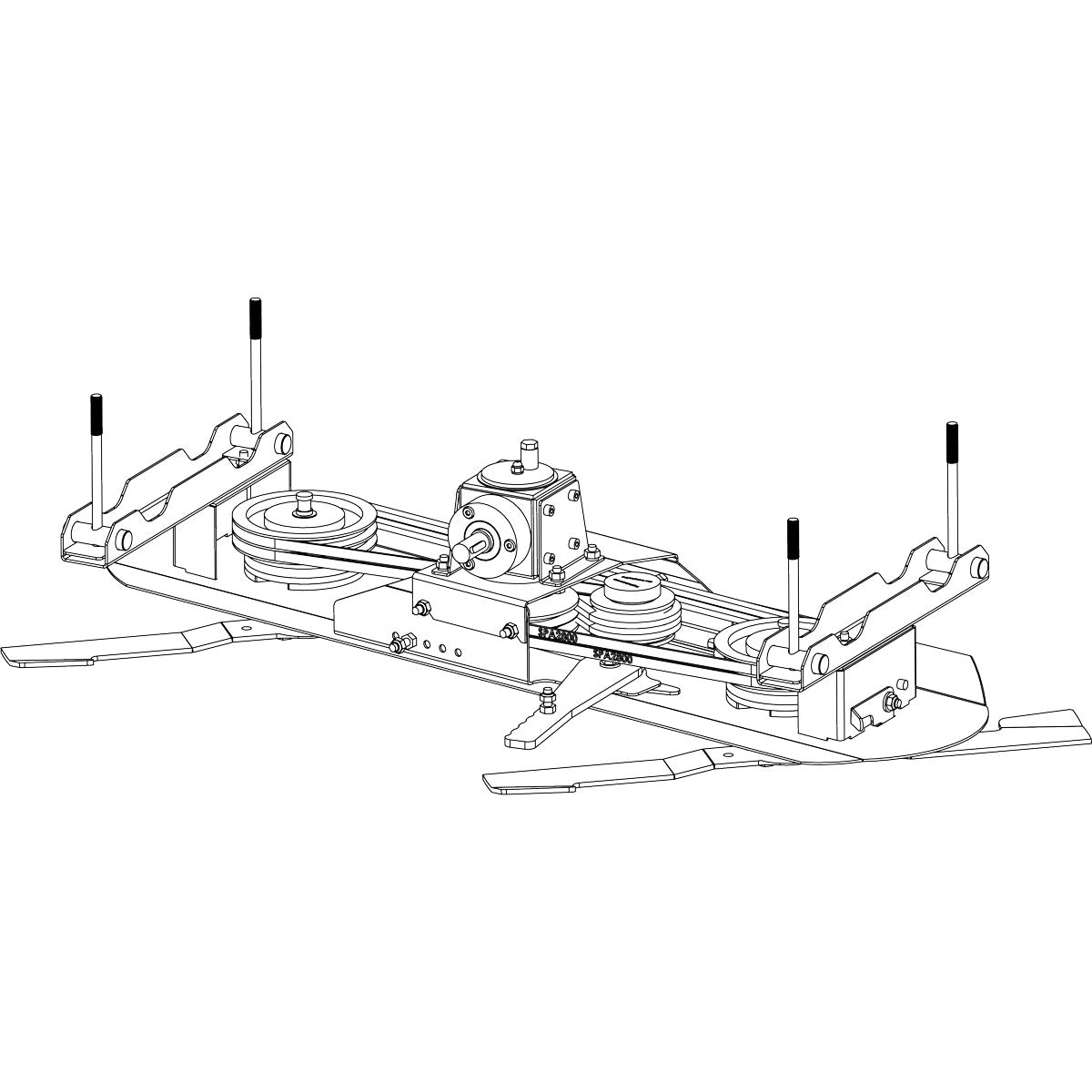 Complete Deck Drive for KDGX690