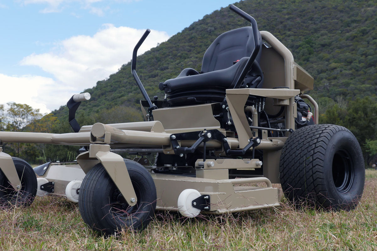 Load video: A Zero-Turn Lawn Mower built in South Africa